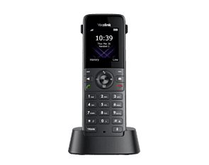 A lightweight DECT handset, the Yealink W73H cordless phone available at DSL Telecom South Africa